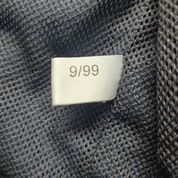 Adidas Classic Blue Windbreaker Jacket Men Medium 90s Vintage Exercise Workout - Picture 5 of 7